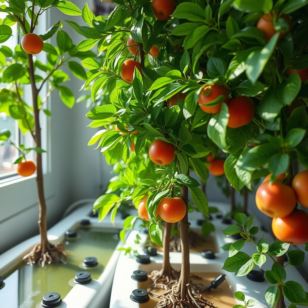 Mastering Hydroponic Fruit Tree Production in Limited Spaces