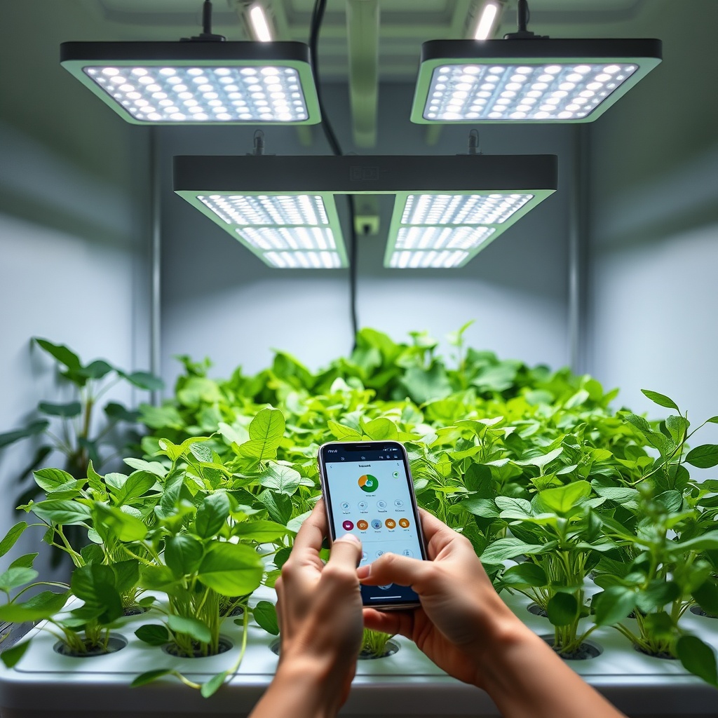 Integrating Smart Technology into Your Hydroponic System