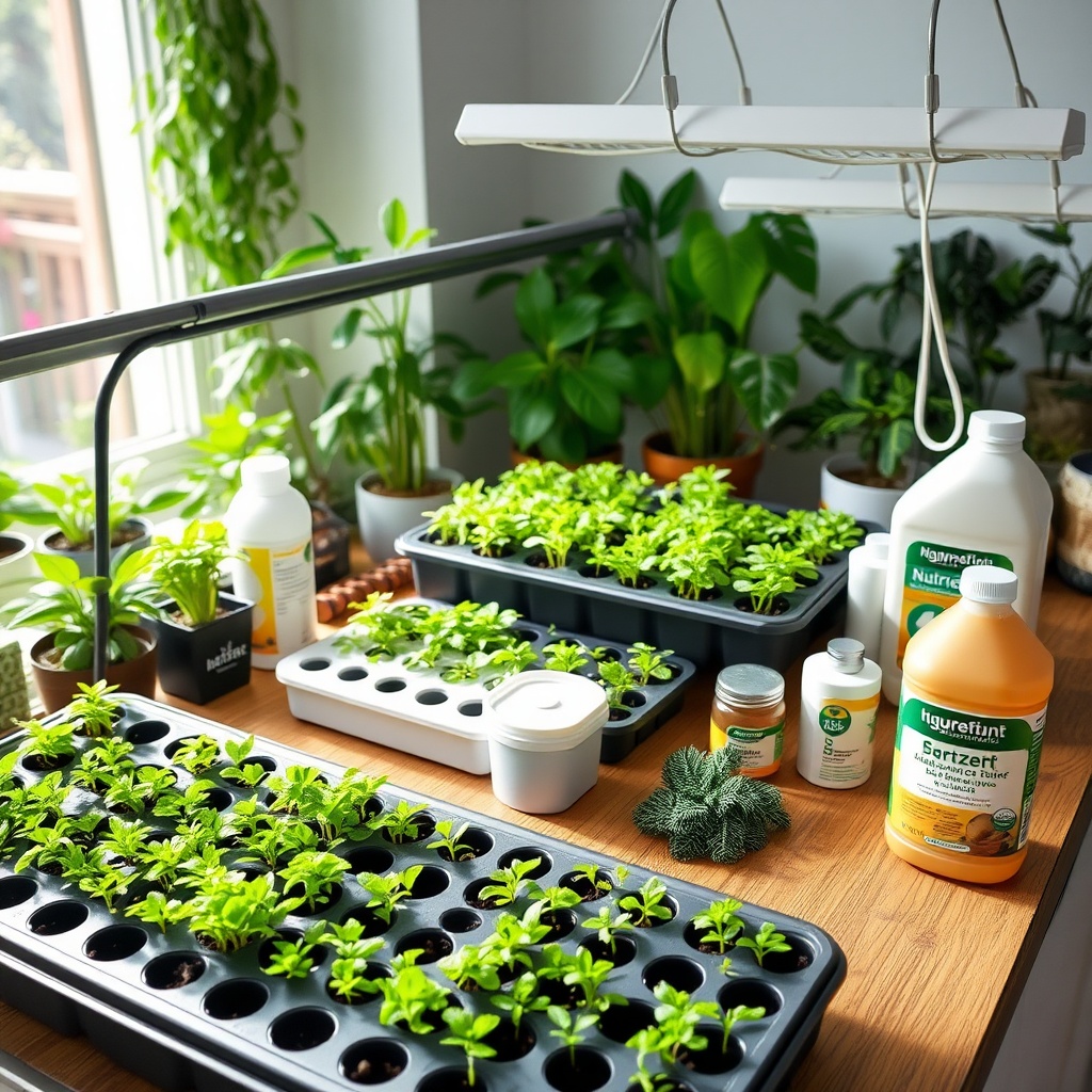 Trends in Hydroponic Seed Starting Products for Home Growers