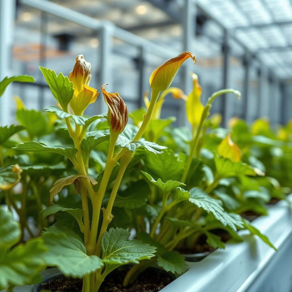 Troubleshooting Copper Deficiency in Hydroponic Plants