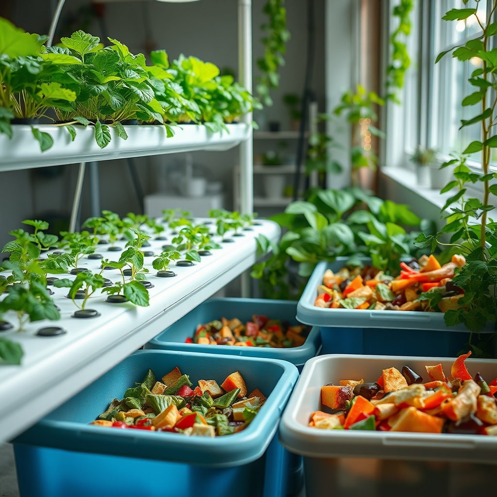 Revolutionizing Hydroponics with Food Waste