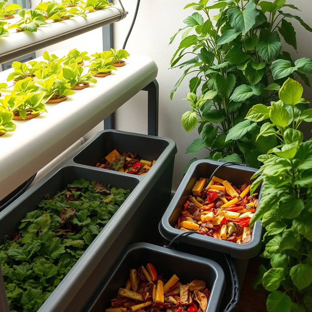 Utilizing Food Waste as Nutrient Source in Hydroponics