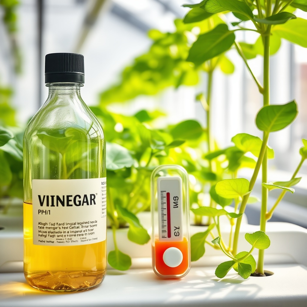 Vinegar Solutions for pH-Related Pest Problems in Hydroponics