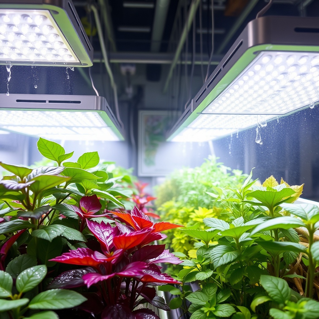 Waterproof Lighting Options for High-Humidity Hydroponic Environments