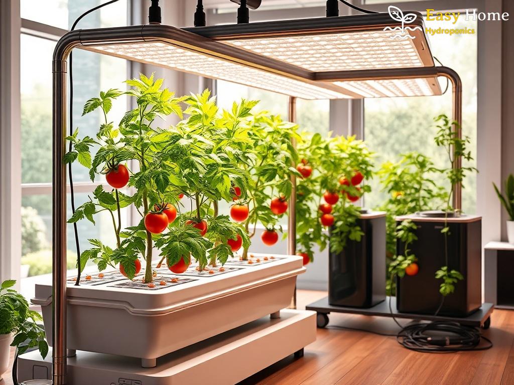 Designing a Hydroponic System for Growing Tomatoes Indoors