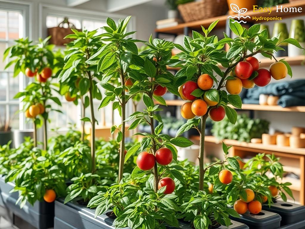 Eco-Friendly Hydroponic Fruit Tree Cultivation at Home