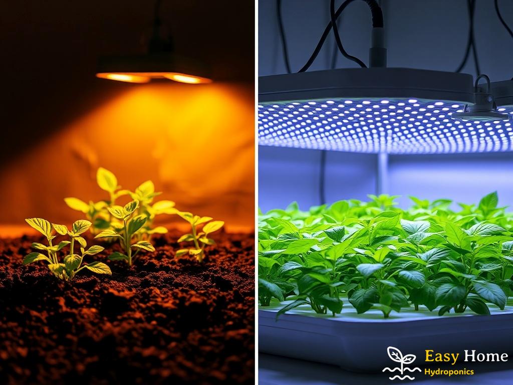 Illuminating the Differences: Soil vs. Hydroponic Lighting