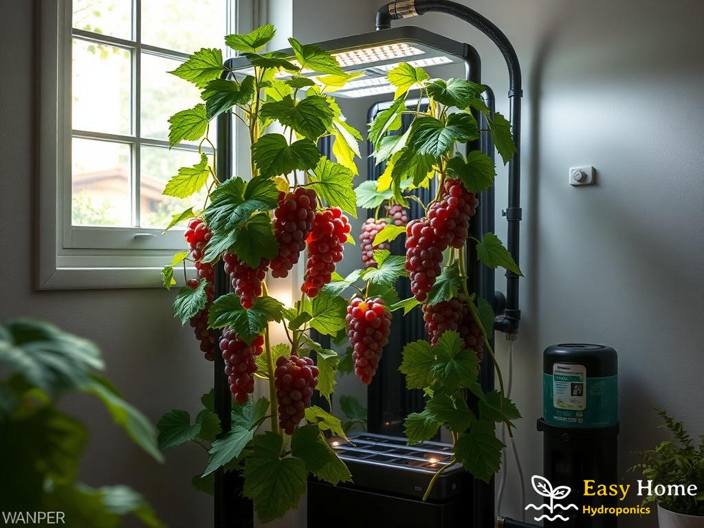 Space-Saving Hydroponic Systems for Grapes